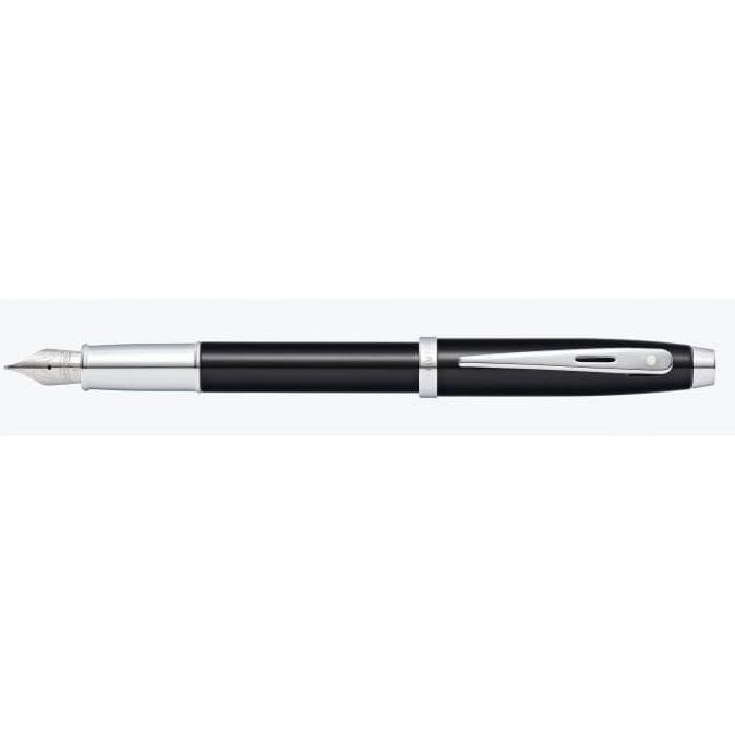 

TERLARIS - Sheaffer 100 Glossy Black Lacquer Fountain Pen