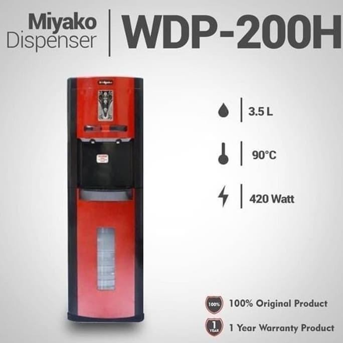 Miyako WDP200 Dispenser [Air Galon Bawah]