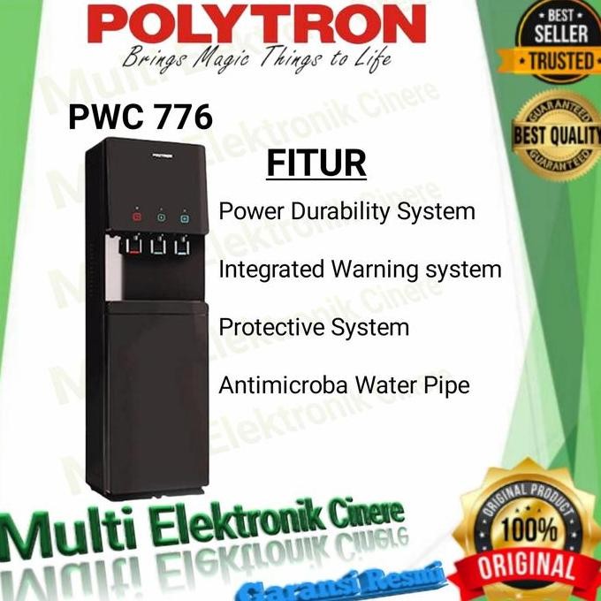 NEW Polytron Dispenser Galon Bawah PWC 776