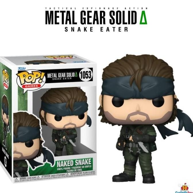 Funko POP Games Metal Gear Solid: Snake Eater - Naked Snake #1053