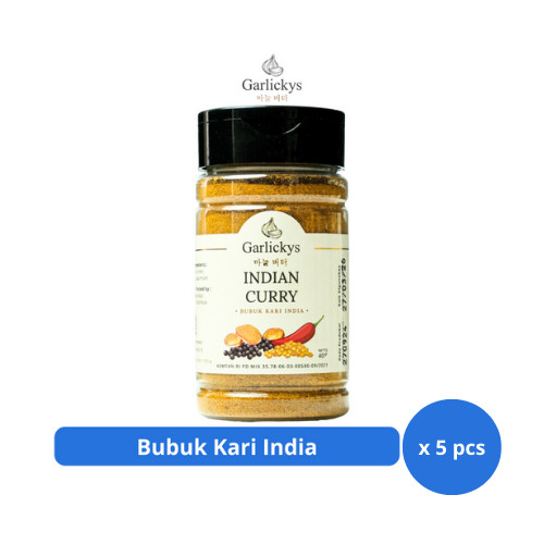 

GARLICKYS Bubuk Kari India Premium Quality 40gr x 5 pcs
