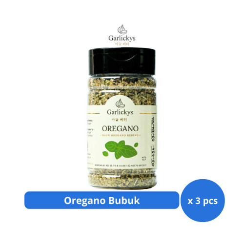 

GARLICKYS Oregano Bubuk Premium Quality 15gr x 3 pcs