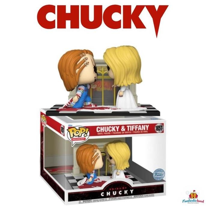 Funko POP Movies Moment Bride of Chucky - Chucky & Tiffany #1857