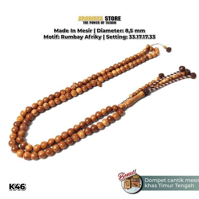 Tasbih Kokka Mesir Dijamin Asli