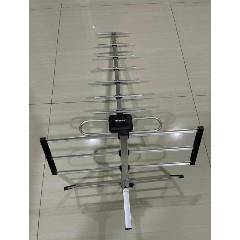 Antena Tv Outdoor Digital Sinyal Kuat + Kabel Antena Ouyashi Digital