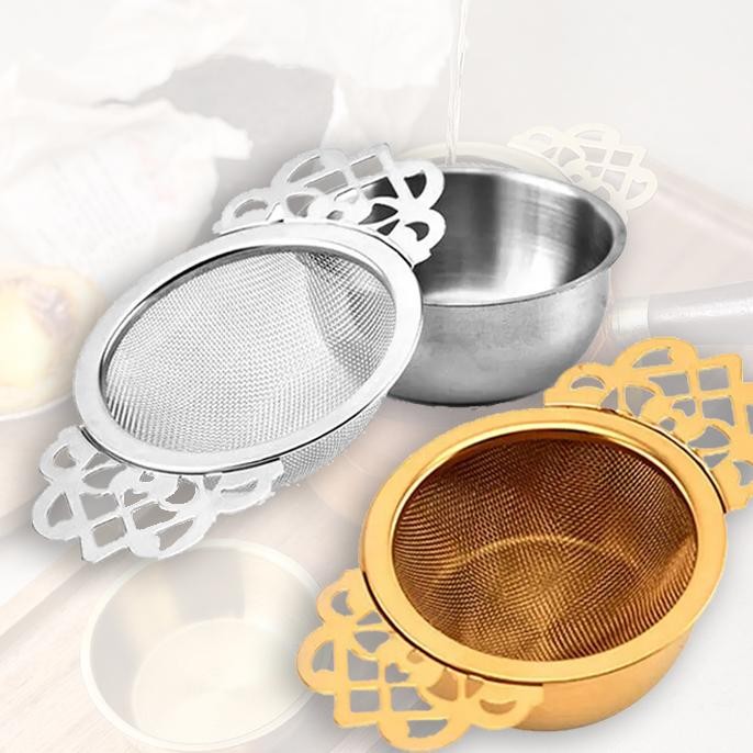 Saringan Teh Stainless Steel Tea Infuser Saringan Daun Teh Saringan Teh