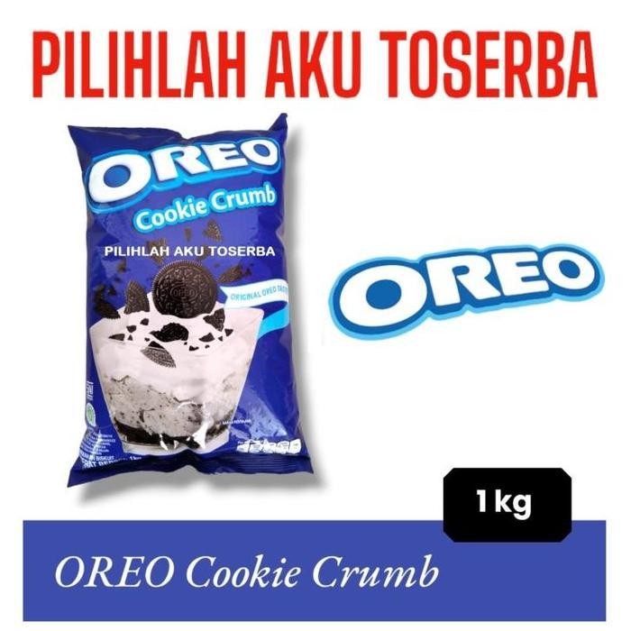 

Oreo Cookie Crumb Remahan Biskuit Oreo 1 Kg - ( Harga 1 Bungkus ) Terlaris Best Quality 100% Original