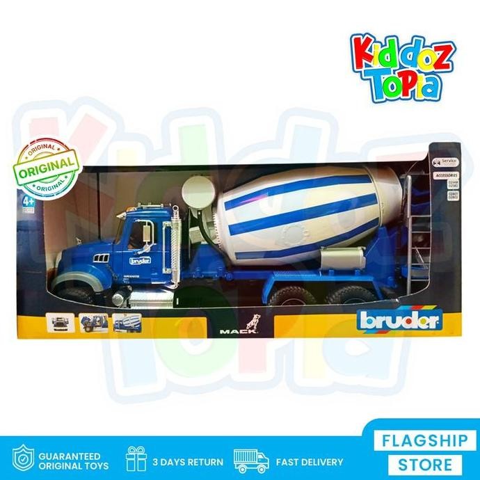 Bruder Toys 2814 - MACK Granite Cement Mixer Truck