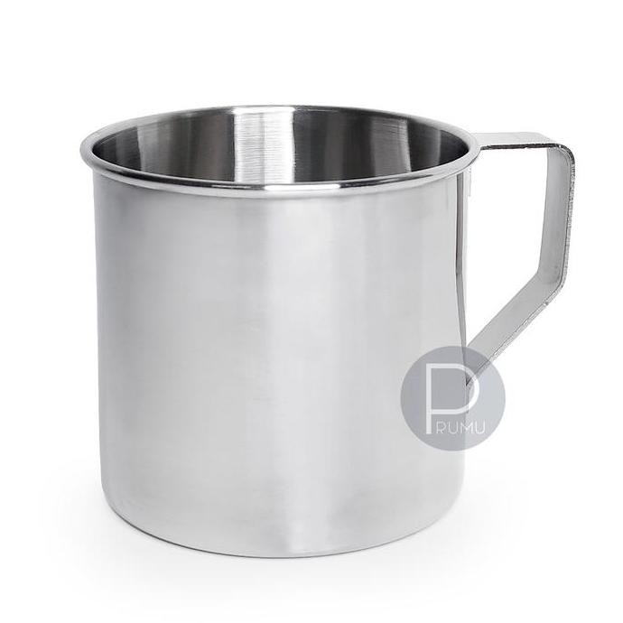 Mug Stainless - Mug Tutup - Cangkir Stainless - Golden Horse Allshop