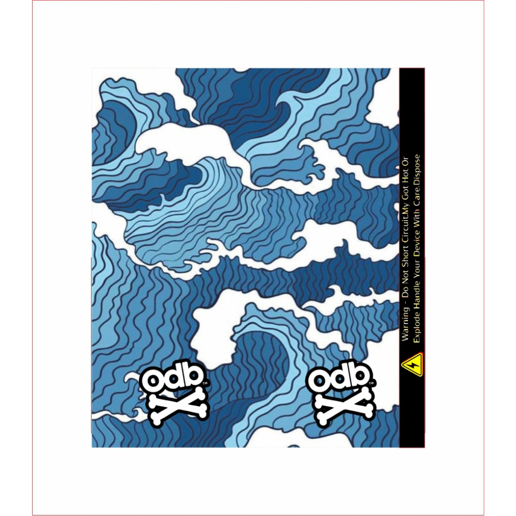 

[COD] Garskin Stiker Warp Stiker Batre 18650 Hologram 19 Label Custom Presisi Terlaris