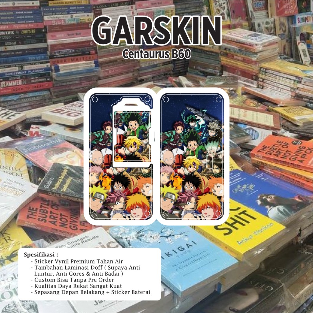 

[COD] Garskin Stiker E2r Creative Jual Sicentaurus B60 34 Label Custom Presisi Terlaris