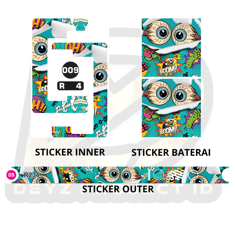 

[COD] Garskin Stiker Stiker Set Cutting No 234 Ukuran R Variasi 09 Label Custom Presisi Terlaris