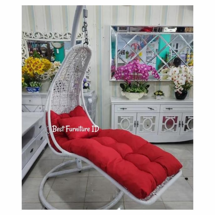 TERLARIS Ayunan Selonjor Rotan Sintetis