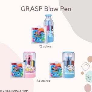 

Promo GRASP Blow Pen / Pensil Tiup / Spray / Pensil Warna Anak COD