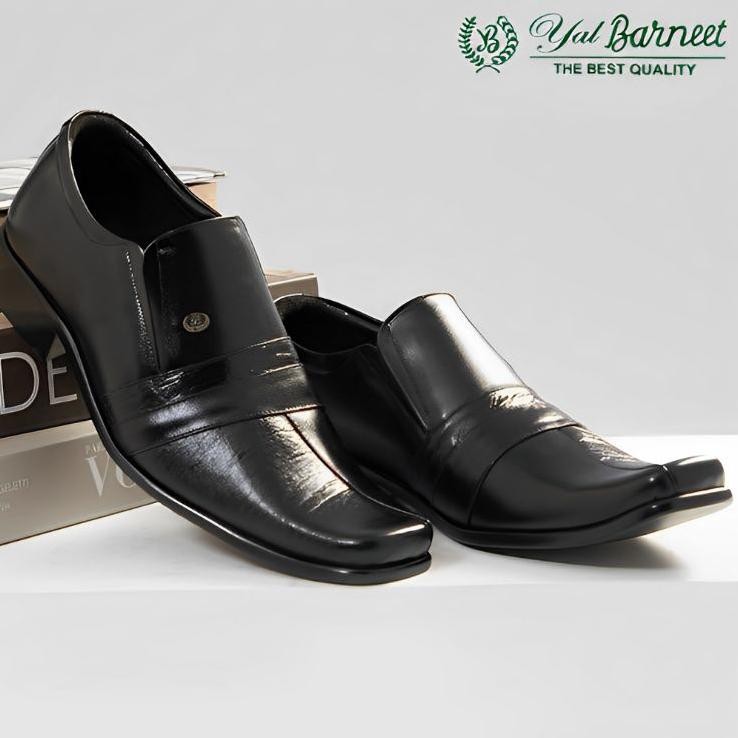 Sepatu Kantor Pria Kulit Sapi Yal Barneet 241 Loafers