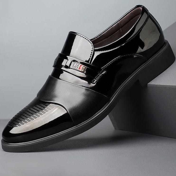 Sepatu Pantofel Pria Sepatu Hitam Formal Sepatu Kulit Pria Sepatu Pria Vantofel Sepatu Nikah Pria Se