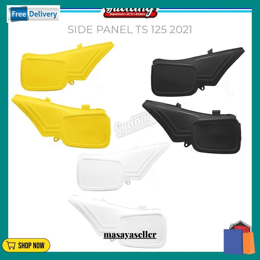Side Panel Cover Tutup Body Samping Tutup Body Belakang Hrv Ts Klasik Ts 125 Klasik Rm 125 Klasik Te