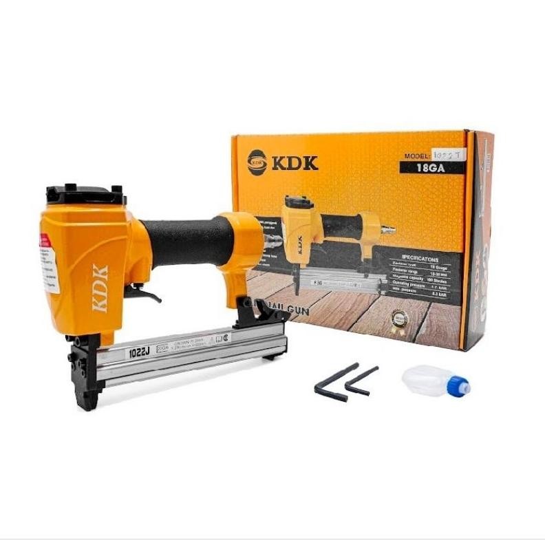 KDK Gun Air Nailer 1022 J / 1022J Alat Paku Tembak Angin Kompresor Paku U Stapler Gun Nailer Staples