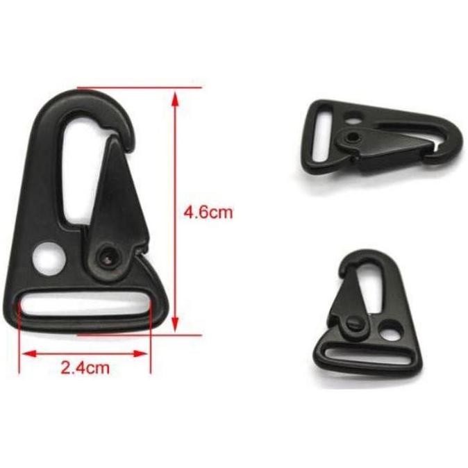 Carabiner Karbiner Kaitan Pengait Tali Strap Tas Ransel