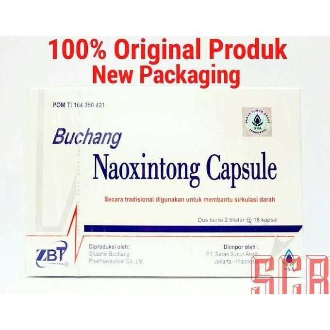 Buchang Nauxintong Kapsul(Obat Stroke Dan Jantung)