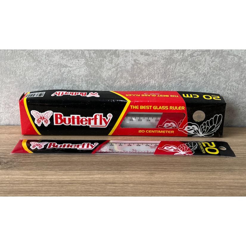 

Penggaris Garisan Butterfly 20Cm