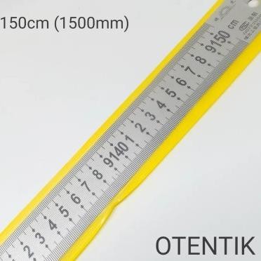

Penggaris Besi 150 Cm 1 Mm 1 Koma 5 Meter Steel Ruler 60 Inch