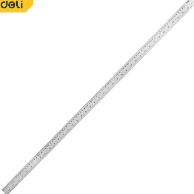 

Deli Penggaris Besi 100 Cm Steel Ruler Garisan 100 Cm Edl8100Y