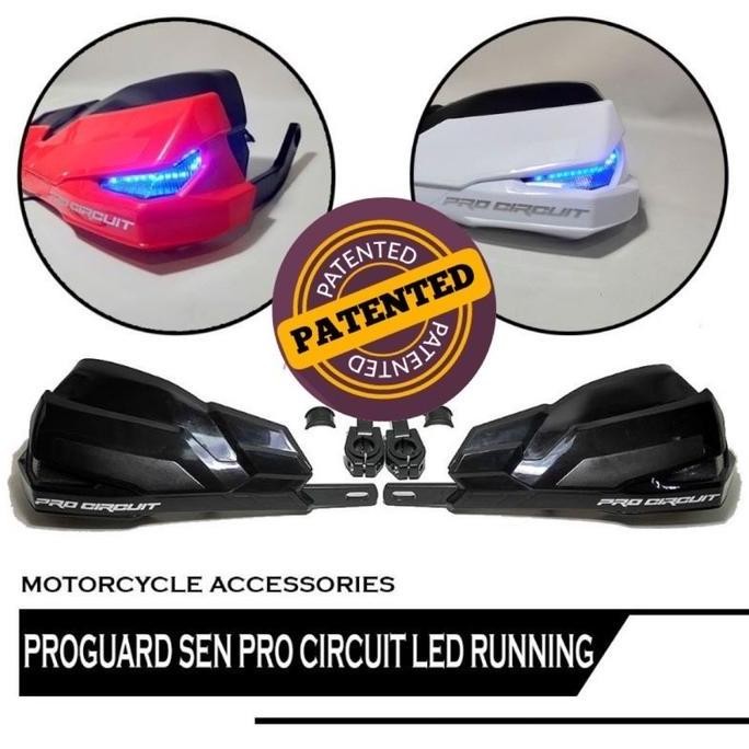 / Cover Handguard Pro Circuit Plus Lampu Senja Dan Sein Nmax Pcx Klx /