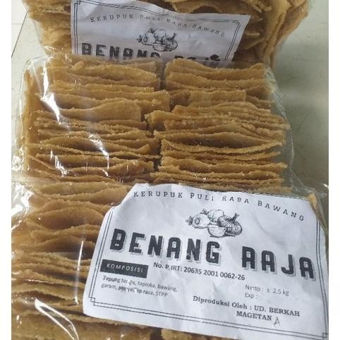 

Kerupuk Puli Kerupuk Gendar Mentah 1Kg