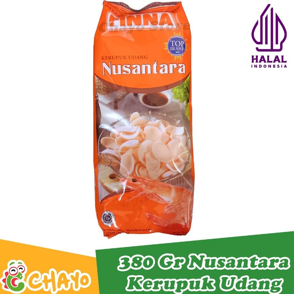 

Finna Kerupuk Udang Nusantara Besar 380Gr Keripik Camilan Makanan Ringan