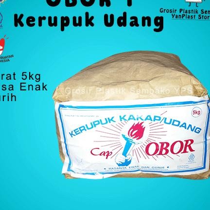 

Kerupuk Udangkakap Obor 1 Berat 5Kg