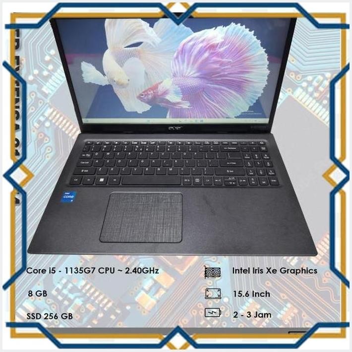 [ART] ACER EXTENSA 215 - 54 - CORE I5 - GEN 11 TH - RAM 8 GB - SSD 256
