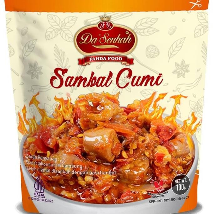 

JH8 SAMBAL CUMI daseuhah by FAHDA FOOD 100gram
