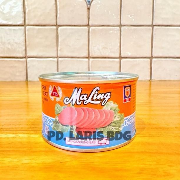 

wwr-76 gd-12 TTS Maling Pork Luncheon Meat 397GR (Daging Babi Maling TTS / Canned Pork Luncheon Meat / Ham Wost / Non Halal) Original Termurah
