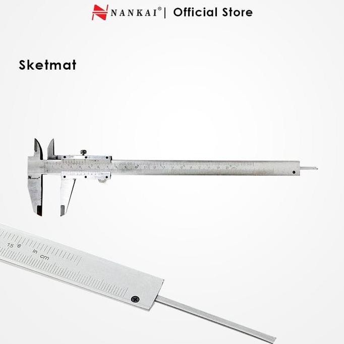 

SIGMAT / SKETMAT / JANGKA SORONG MANUAL 6" NANKAI ORIGINAL DAN TERPERCAYA