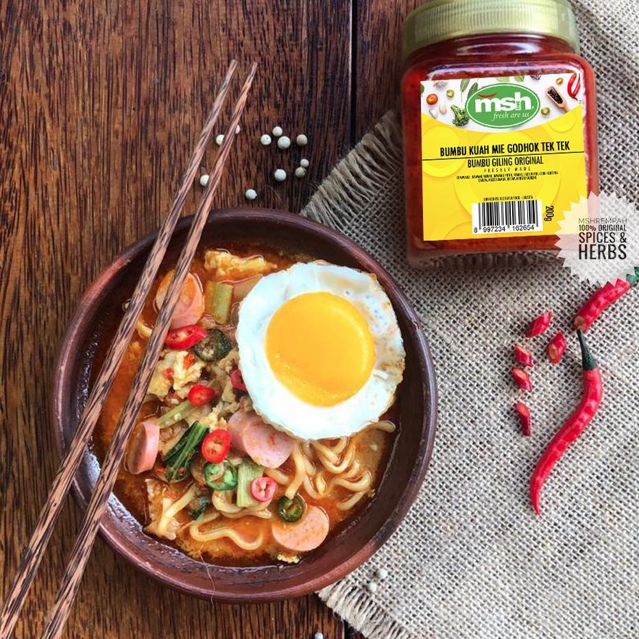 

Bumbu Kuah Mie Godhok Tek Tek