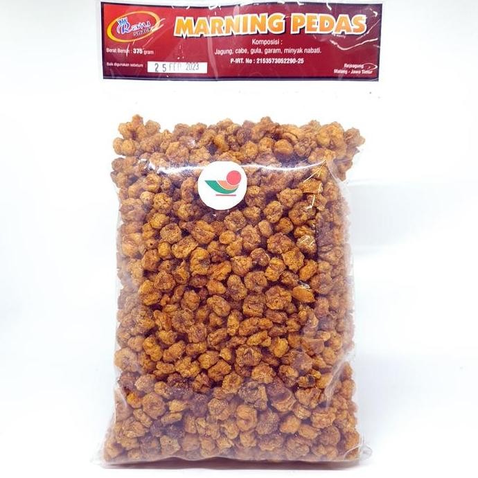 

] RATU SNACK MARNING UNGKUL PEDAS 375gr | KRIPIK JAGUNG MANIS MATANG