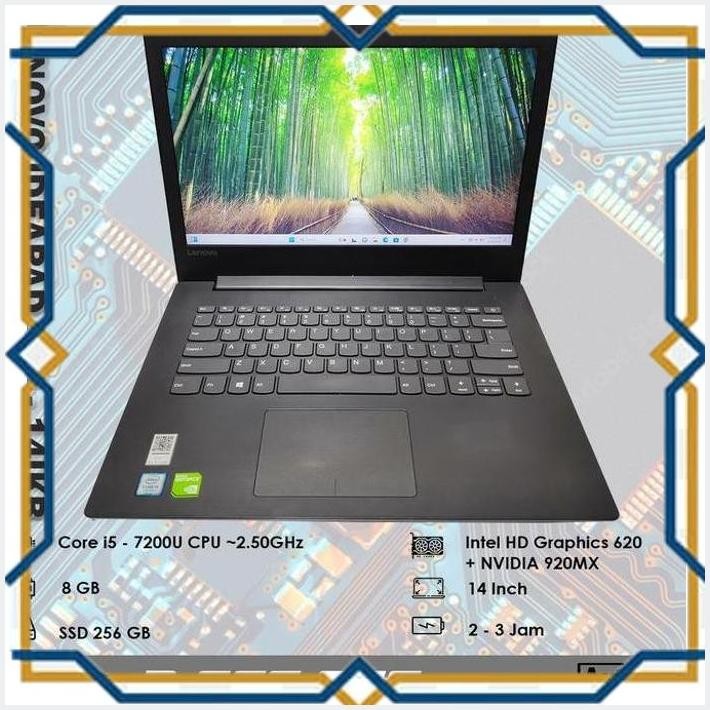 [ART] LENOVO IDEAPAD 320 - 14IKB - CORE I5 - GEN 7 TH - SSD 256 GB - NVIDIA 920MX
