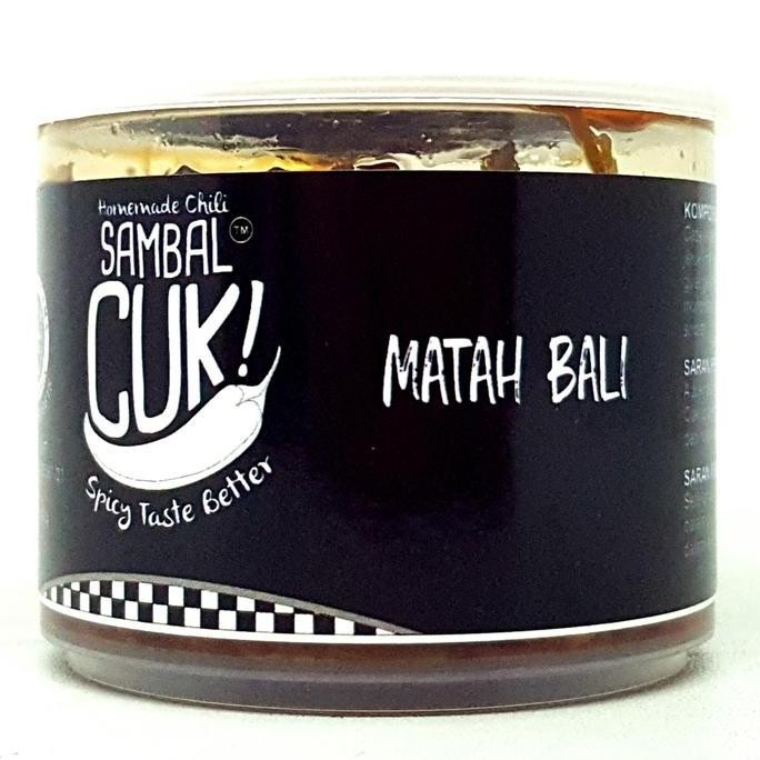 

@#@#@#] CUK SAMBAL MATAH BALI 140gr | COK SAMBEL PEDAS HALAL MUI KHAS ASLI