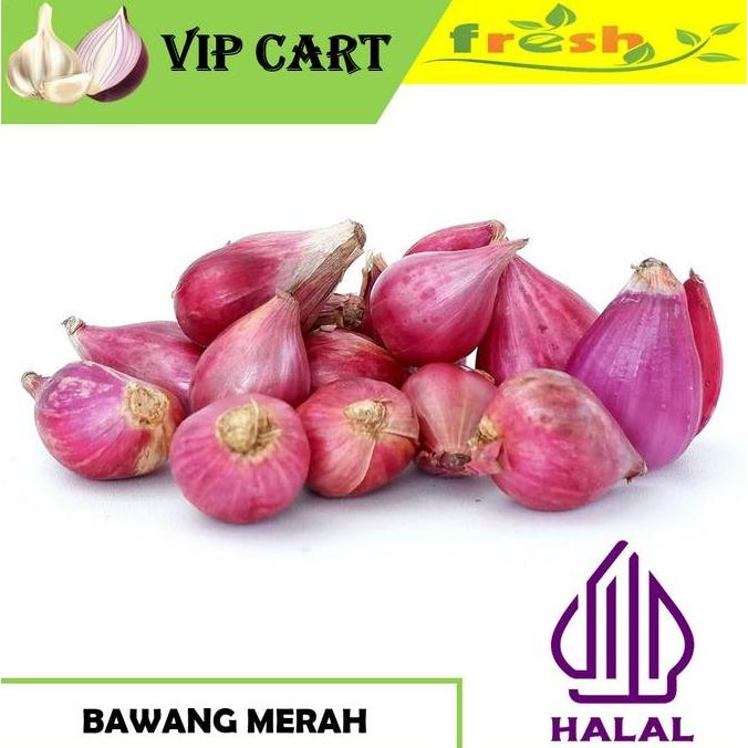 

JH8 BAWANG MERAH BREBES ASLI 500 GRAM - BAWANG FRESH