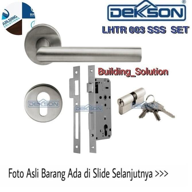 New Trend, Handle Pintu Dekkson Lhtr 0003 Sss Set Komplite  |  Lhtr 003 Sss Eco