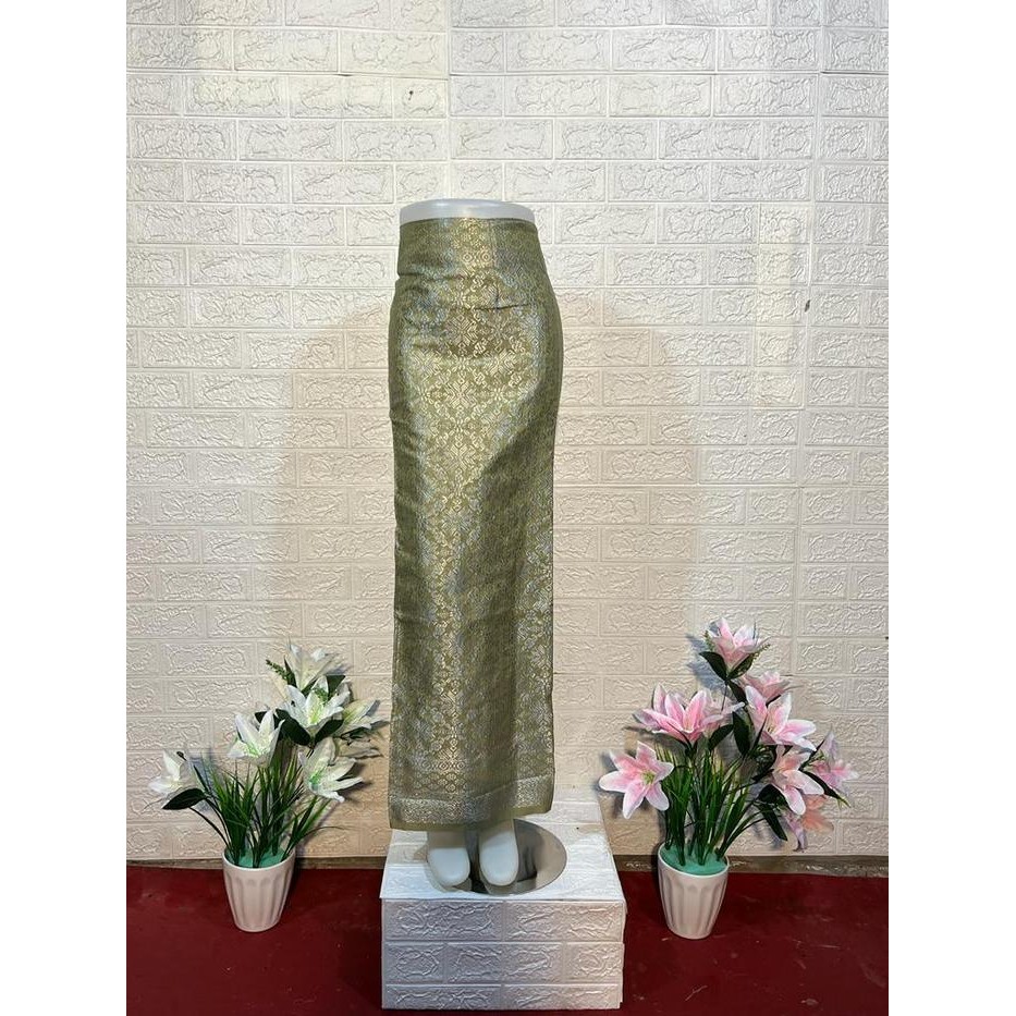 Rok Lilit Batik || Rok Songket Lilit Semi Paembang || Songket Tenun Palembang || Bawahan Kebaya Mode