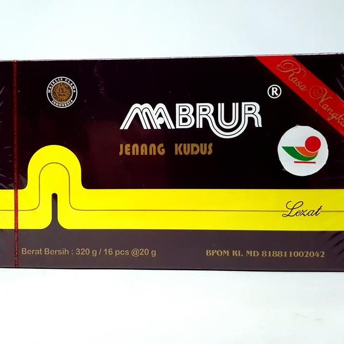 

best seller] MABRUR JENANG KUDUS ORIGINAL 320gr | 16pcs @ 20gr HALAL MUBAROK DOS