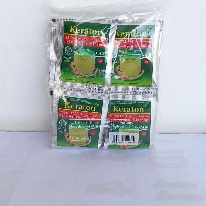 

(Expert) Keraton Minuman Jahe dengan Ginseng 12 bungkus x 30ml