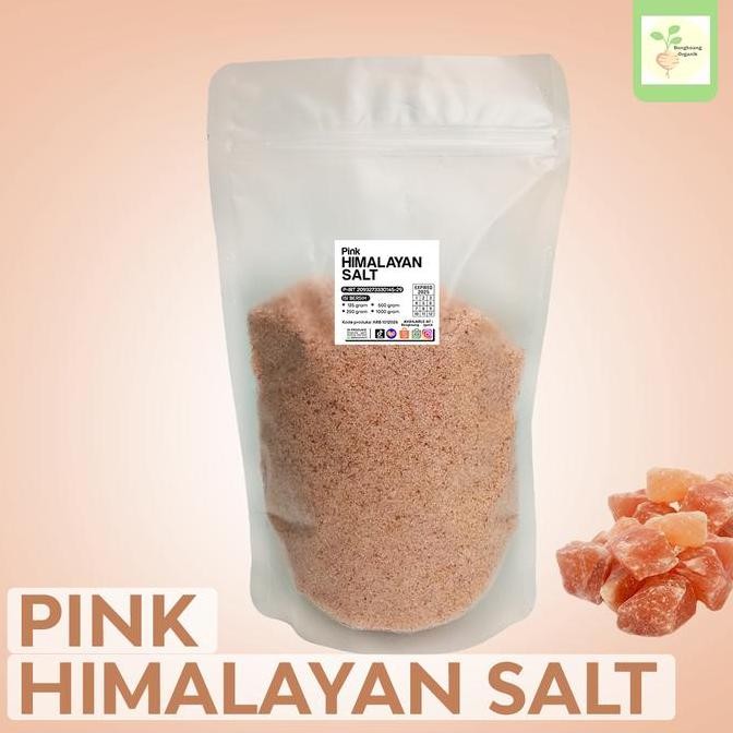 

JH8 Pink Himalayan Salt 125gr - Garam Himalayaa