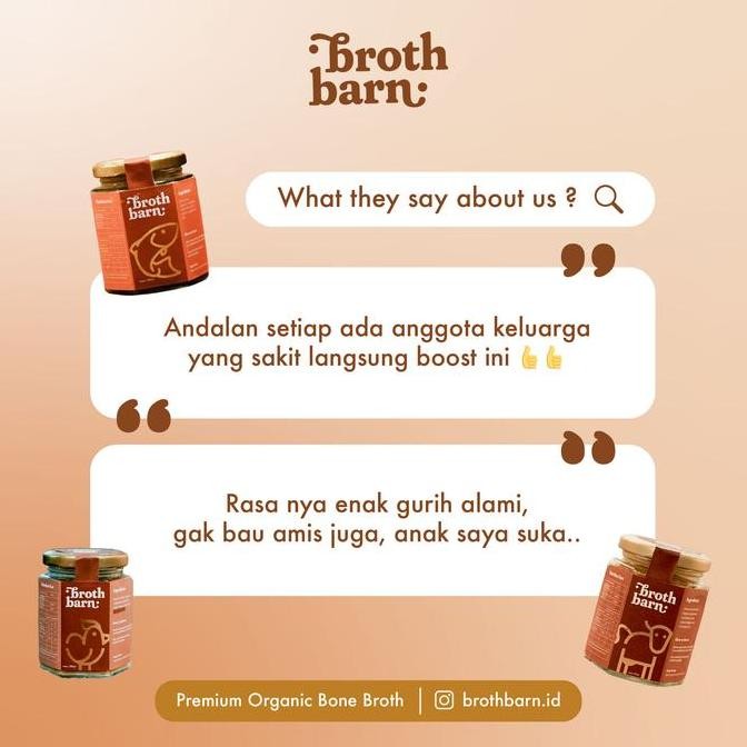 

JH8 Beef Bone broth / Sari pati sapi by brothbarn.id