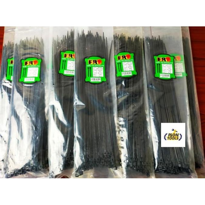 

|Expert| FRT Cable ties Hitam 3.6x300 30cm Kabel ties Kabel Nylon