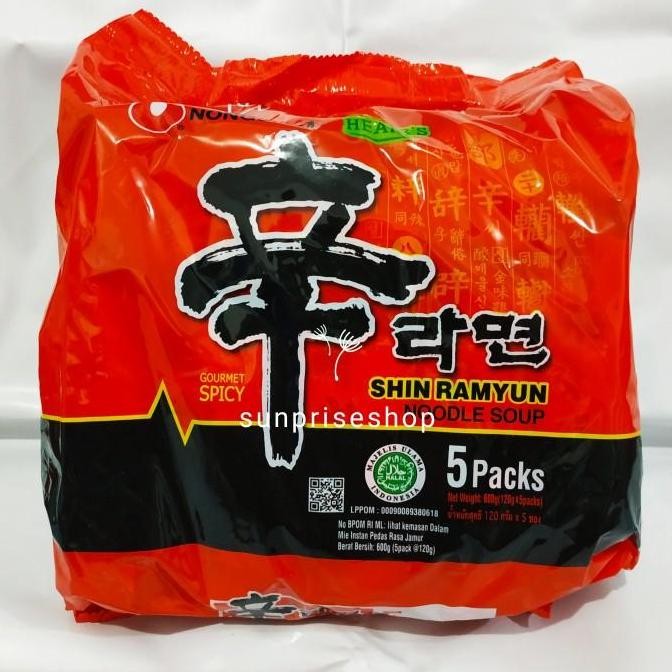 

(Expert) NONGSHIM SHIN RAMYUN RAMYEON JAMUR KOREA HALAL MUI