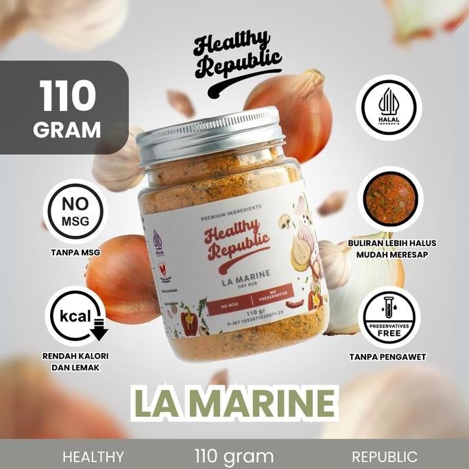 

JH8 Healthy Republic Bumbu Marinasi Serba Guna Rendah Kalori 110gr