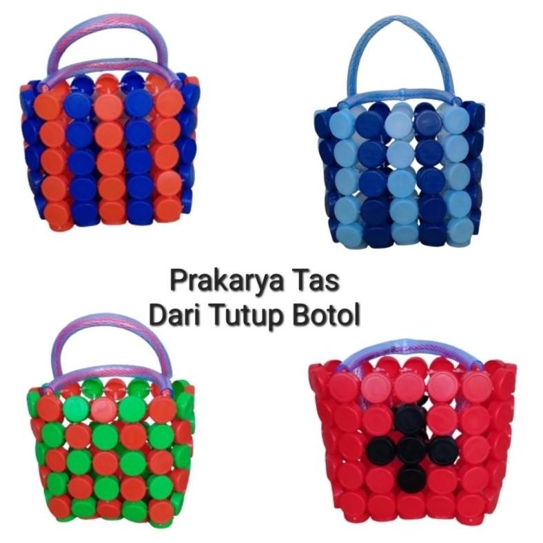 

BEST PRAKARYA KERAJINAN TAS POLOS DARI TUTUP BOTOL
